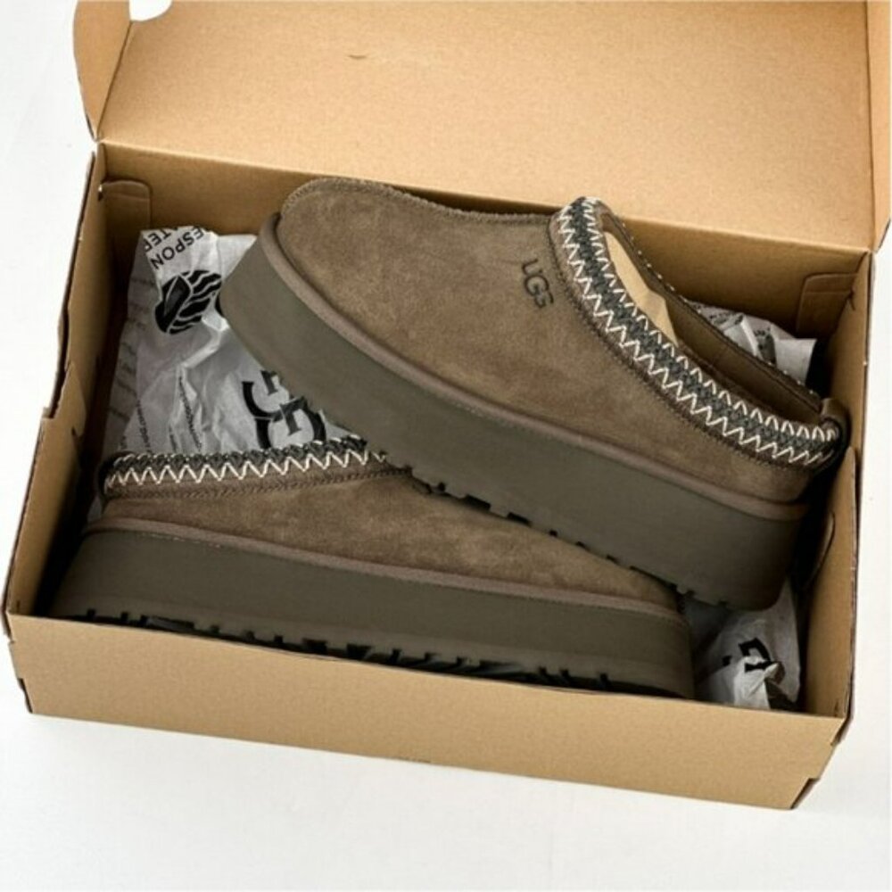 🏝️🌺Brand New Women UGG Tasman Slippers Chestnut🎉📌